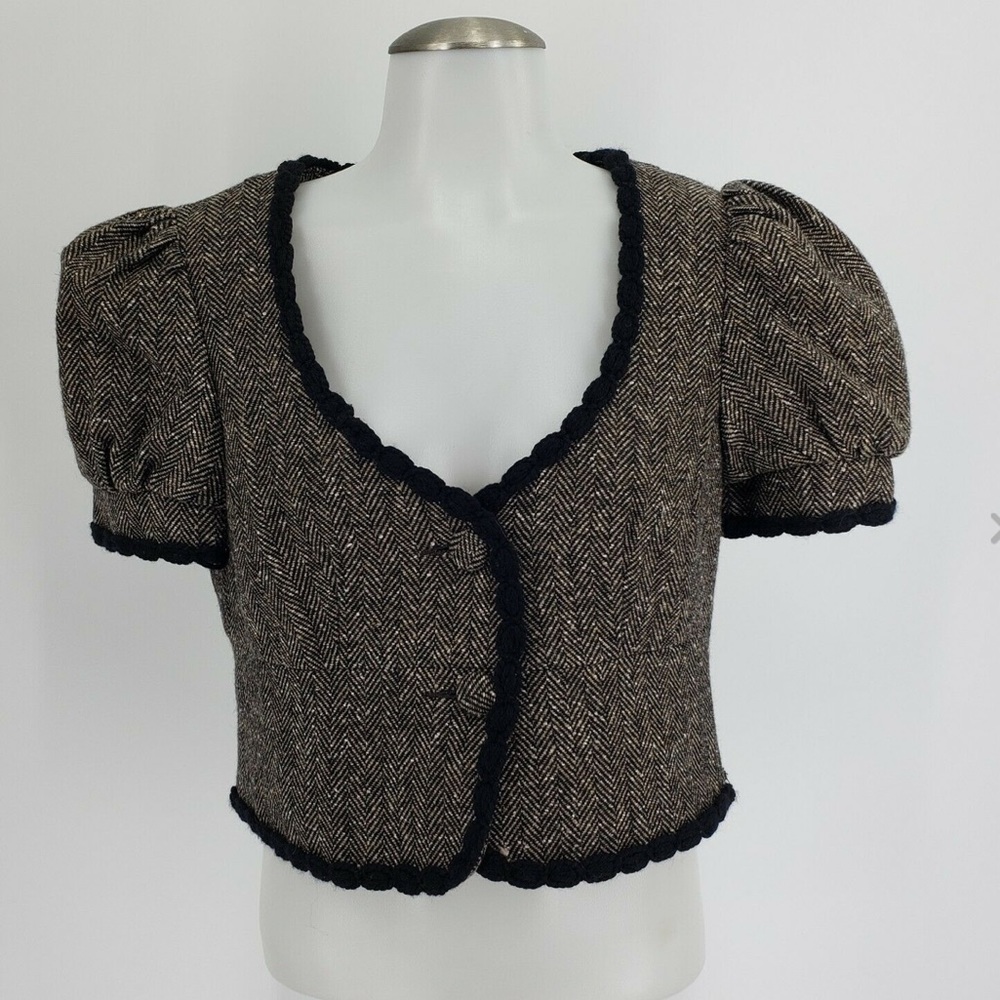 Super Cute Cropped Trina Turk Jacket!